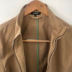 J. Crew Casual Bomber Jacket.  Men’s Large.